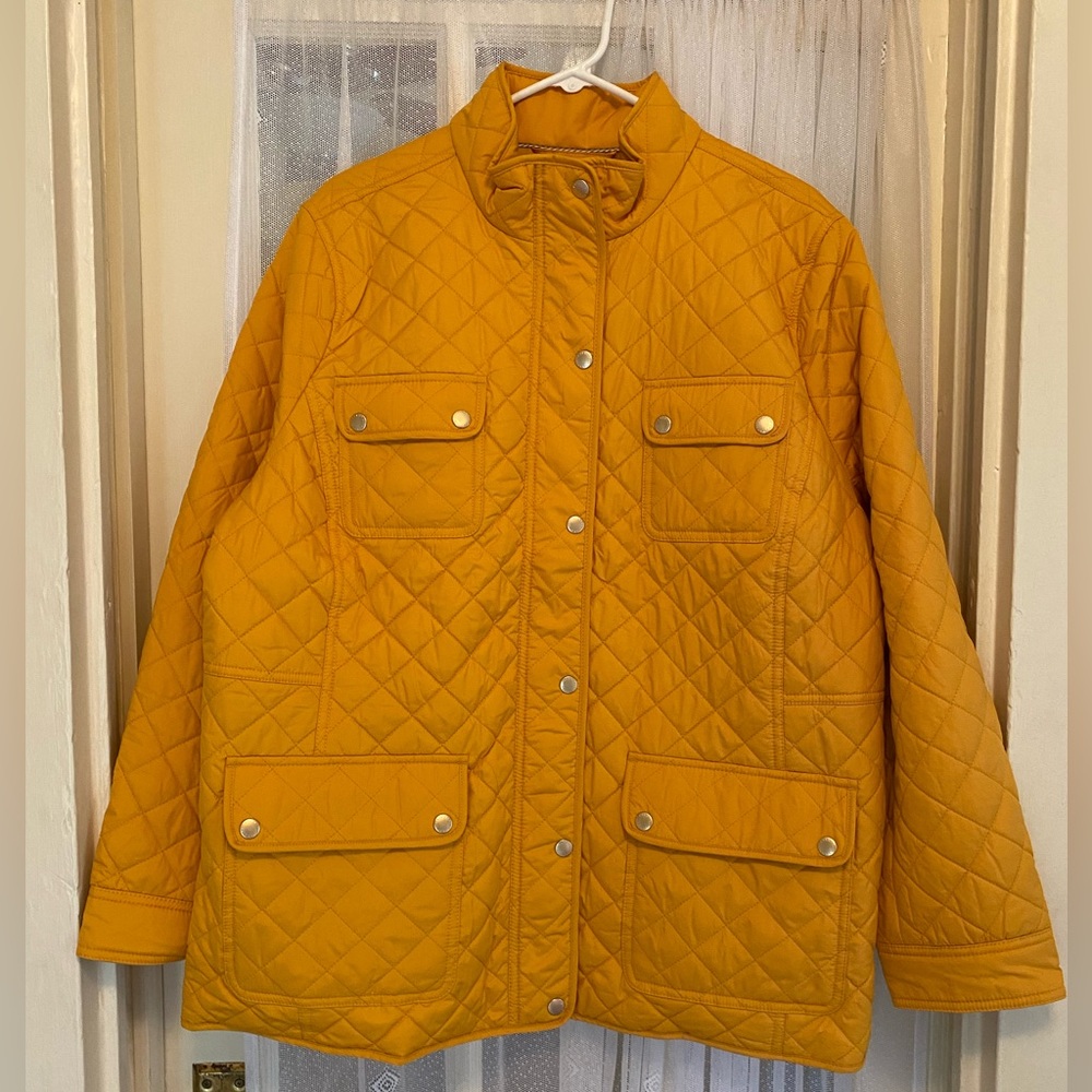 NWT Talbots Diamond Quilted Jacket